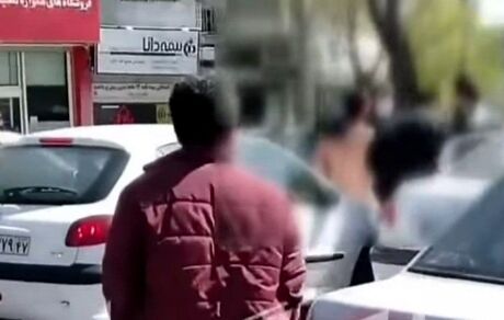 فرد لخت میدان فرمانداری اراک دستگیر شد
