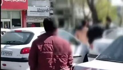 فرد لخت میدان فرمانداری اراک دستگیر شد