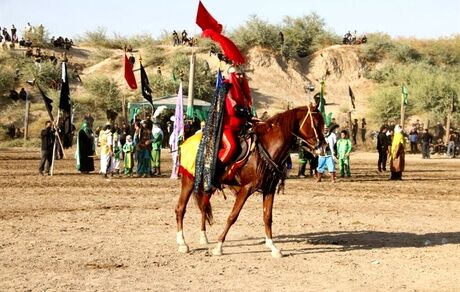 بزرگترین تعزیه میدانی کشور در شوش برگزار شد