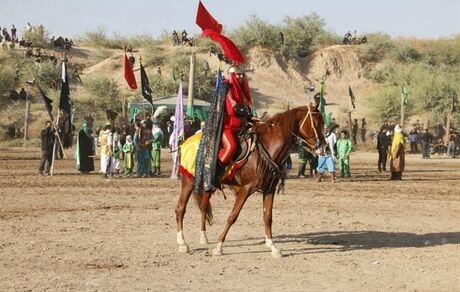 بزرگترین تعزیه میدانی کشور در شوش برگزار شد