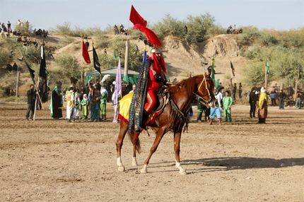 بزرگترین تعزیه میدانی کشور در شوش برگزار شد