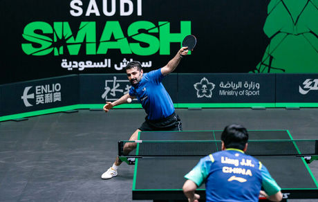 پینگ‌پنگ‌باز ایرانی در عربستان حذف شد