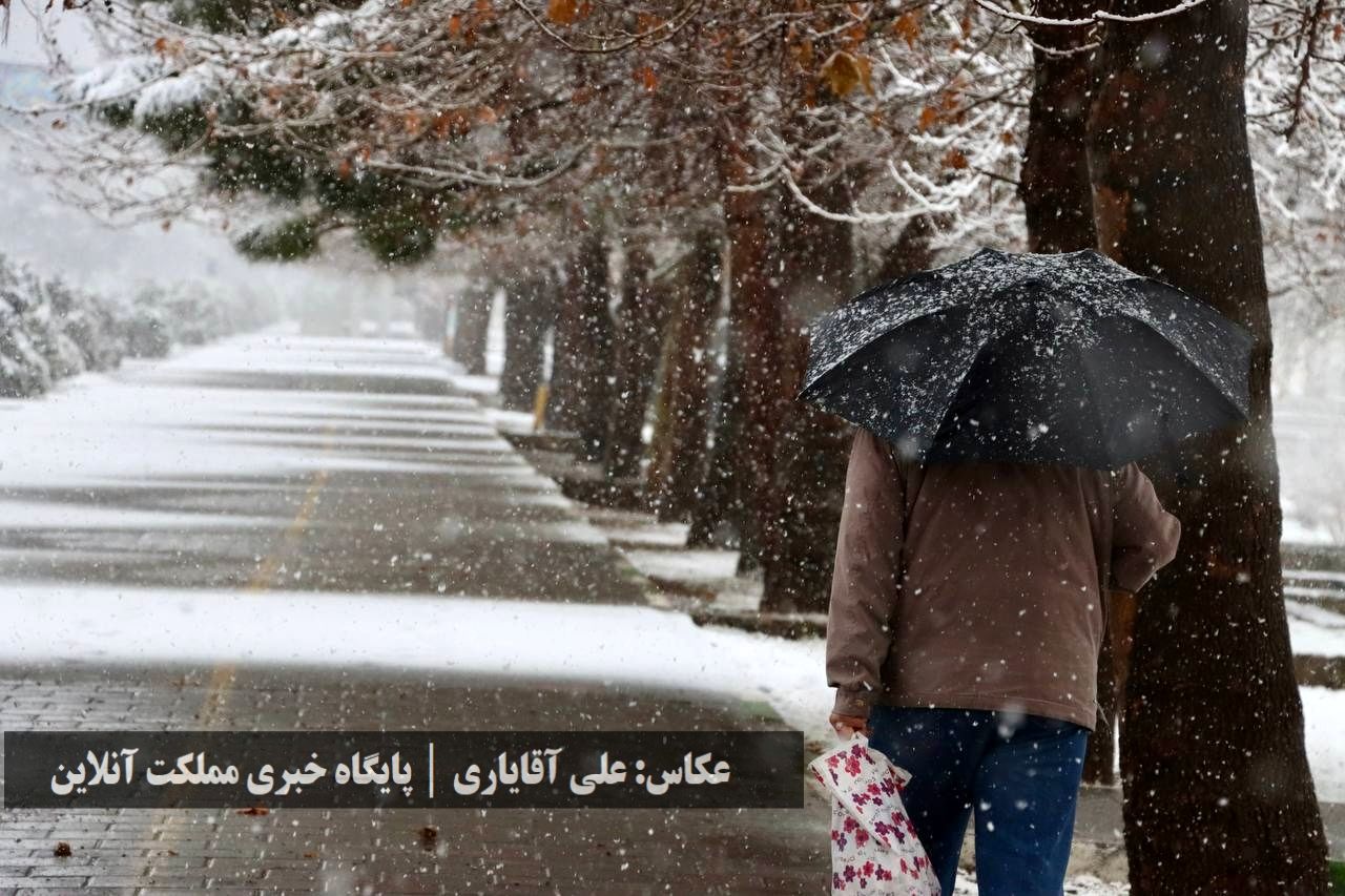 طراوت زمستانی ارومیه با اولین برف سال