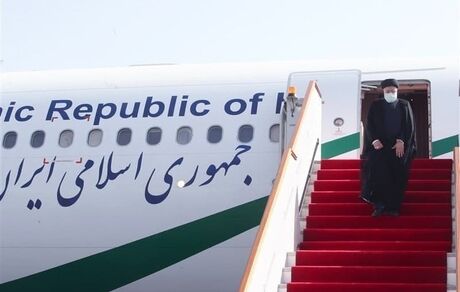 رئیس جمهور وارد فرودگاه مسکو شد