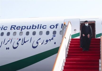 رئیس جمهور وارد فرودگاه مسکو شد