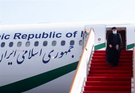 رئیس جمهور وارد فرودگاه مسکو شد