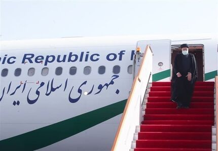 رئیس جمهور وارد فرودگاه مسکو شد
