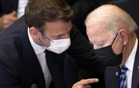 بیانیه مشترک بایدن و مکرون درباره برنامه هسته‌ای ایران