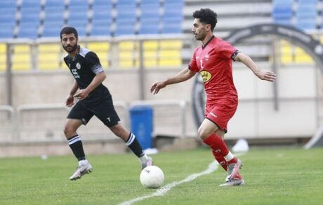 تساوی پرسپولیس و نفت مسجدسلیمان در دیدار دوستانه فوتبال