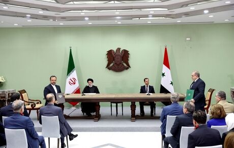 برنامه جامع همکاری‌های راهبردی و بلندمدت بین ایران و سوریه امضا شد