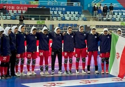 تیم ملی هندبال زنان ایران حریفان خود را در جهان شناخت