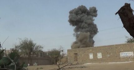 ادامه حملات عربستان یه مناطق مرزی یمن