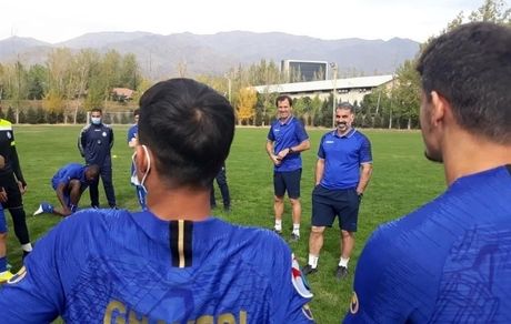 گزارش تمرین استقلال پیش از بازی با مس رفسنجان