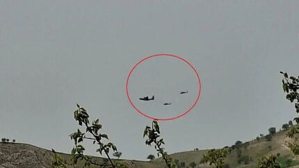 انهدام بالگرد آمریکایی در آسمان ایران / جست و جو برای یافتن خلبان ادامه دارد
