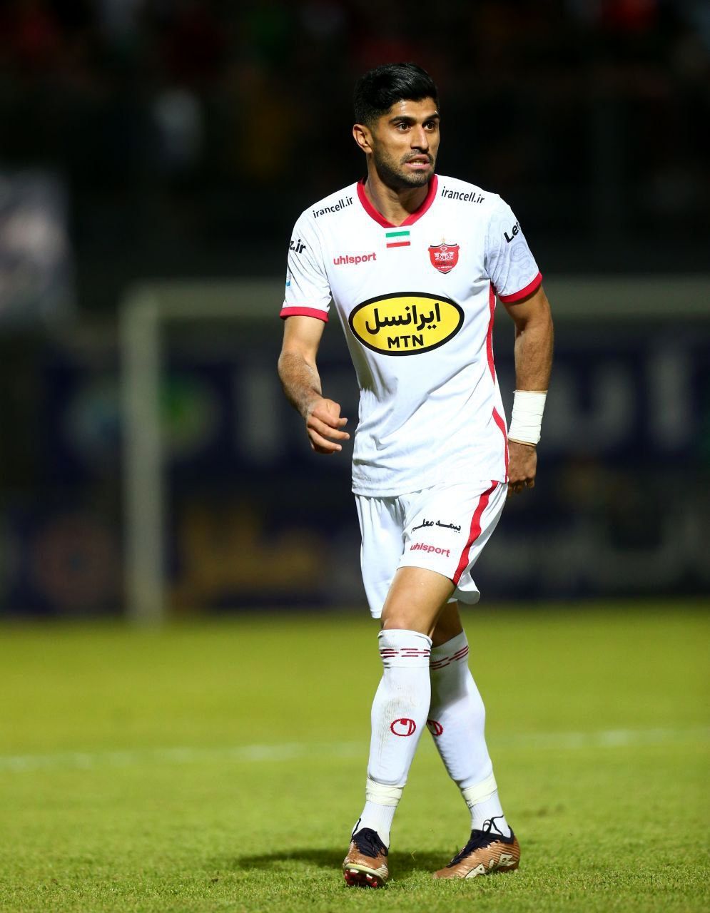 بازی پرسپولیس و نساجی و جشن قهرمانی سرخپوشان