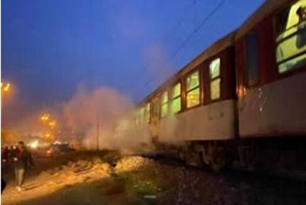 قطار باری در دورود استان لرستان حادثه آفرید