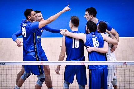 برد آمریکا و ایتالیا در مرحله نهایی لیگ ملتهای والیبال