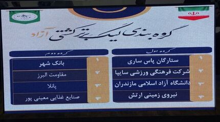 لیگ برتر کشتی قرعه کشی شد