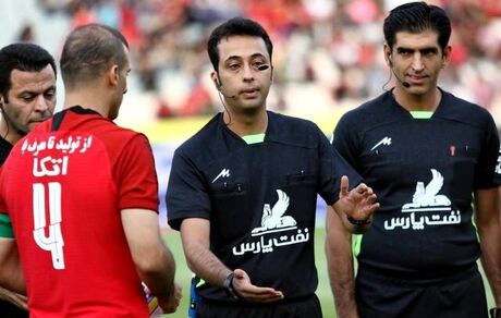 داوران هفته بیست و پنجم فوتبال ایران/قضاوت بنیادی‌فر و عادل برای سرخابی‌ها