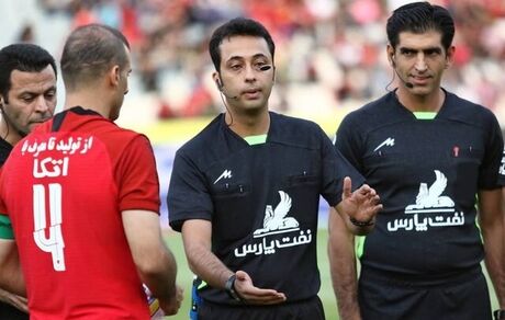داوران هفته بیست و پنجم فوتبال ایران/قضاوت بنیادی‌فر و عادل برای سرخابی‌ها