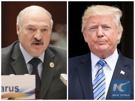 ترامپ با رئیس جمهور بلاروس گفت و گو کرد