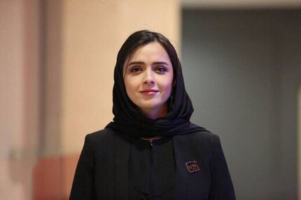عکس جدید ترانه علیدوستی پشت صحنه یک فیلم