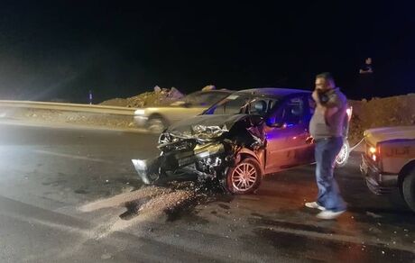 تصادف سه خودرو در جاده کرج - چالوس ۶ مصدوم بر جای گذاشت