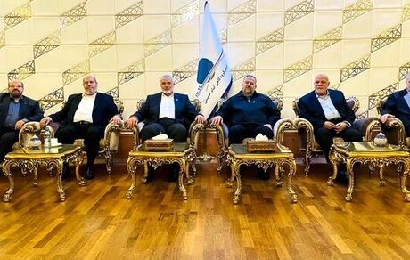 ورود هیاتی از جنبش مقاومت اسلامی حماس به ایران