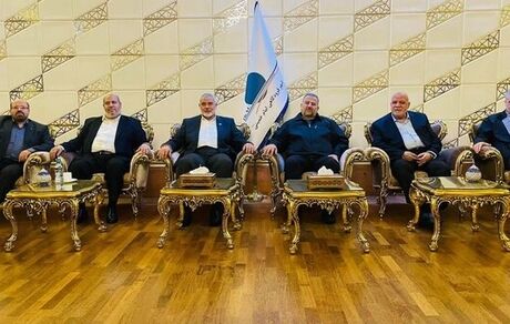 ورود هیاتی از جنبش مقاومت اسلامی حماس به ایران
