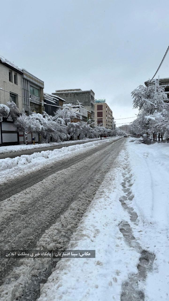 برف ارومیه
