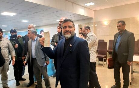 وزیر فرهنگ و ارشاد اسلامی دولت سیزدهم، کاندیدای انتخابات شد