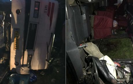 ۲۴ فوتی و مصدوم در پی واژگونی مینی بوس در فومن