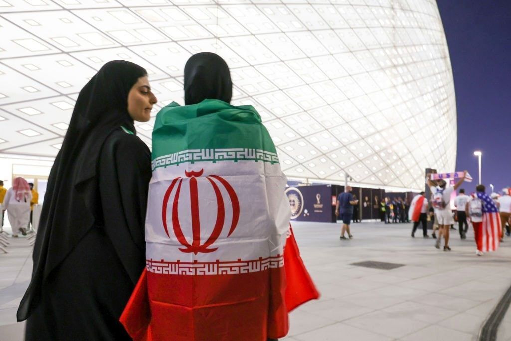 جام جهانی: تصاویر حاشیه‌ای از بازی ایران و آمریکا