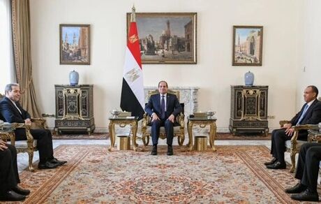 عراقچی با رییس جمهور مصر دیدار و رایزنی کرد