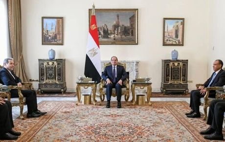 عراقچی با رییس جمهور مصر دیدار و رایزنی کرد
