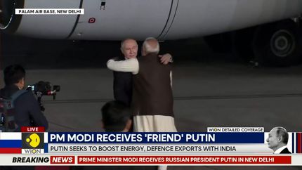 پوتین برای اولین در ۴ سال گذشته به هند رفت
