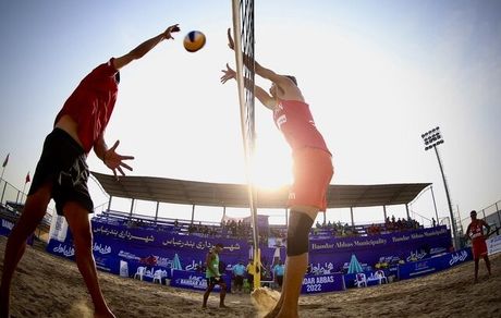 شکست والیبال ساحلی ایران در رده‌بندی قهرمانی آسیا