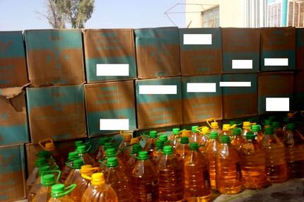 قاچاق ۱۰ تن روغن خوراکی توسط دو نفر / متهمین دستگیر شدند