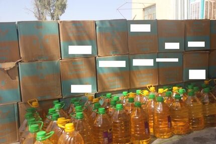 قاچاق ۱۰ تن روغن خوراکی توسط دو نفر / متهمین دستگیر شدند