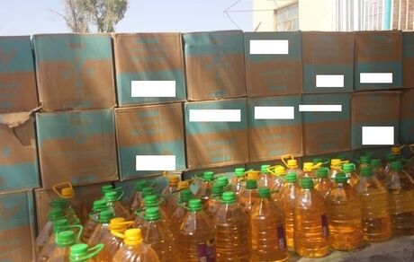 قاچاق ۱۰ تن روغن خوراکی توسط دو نفر / متهمین دستگیر شدند