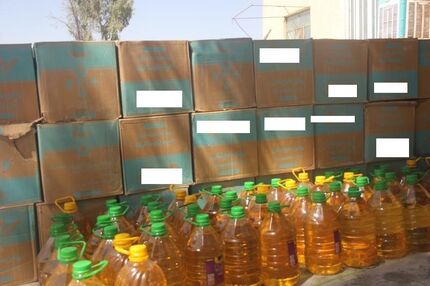 قاچاق ۱۰ تن روغن خوراکی توسط دو نفر / متهمین دستگیر شدند