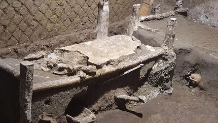 اتاق خواب ۲۰۰۰ ساله برده‌ها در روم باستان کشف شد