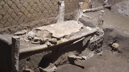 اتاق خواب ۲۰۰۰ ساله برده‌ها در روم باستان کشف شد