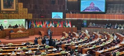 نشست فوق العاده کشورهای اسلامی با حضور ایران در پاکستان در حال برگزاریست