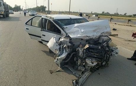 ۸ تبعه خارجی در تصادف محور کرمان رفسنجان کشته و زخمی شدند