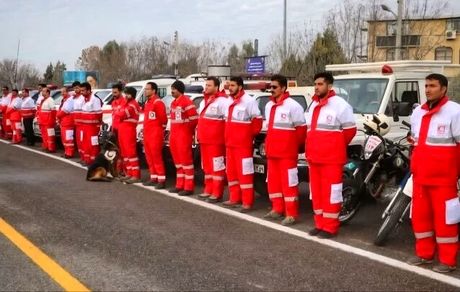 آماده‌باش کامل نیروهای عملیاتی جمعیت هلال‌احمر در ۲۱ استان