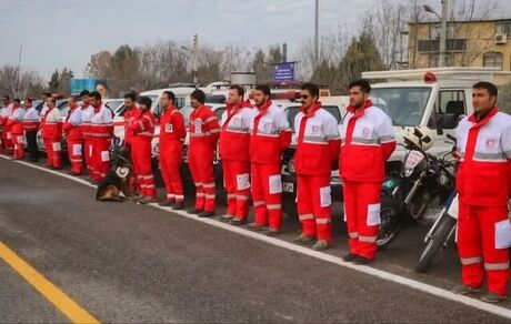 آماده‌باش کامل نیروهای عملیاتی جمعیت هلال‌احمر در ۲۱ استان