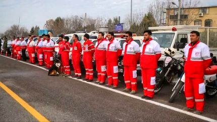 آماده‌باش کامل نیروهای عملیاتی جمعیت هلال‌احمر در ۲۱ استان