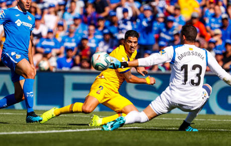 صعود بارسلونا به رده دوم با غلبه بر تافه
