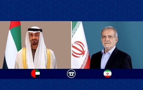رئیس جمهور در گفت و گو با رئیس امارات: از جنگ استقبال نمی‌کنیم ولی تجاوز را با قاطعیت پاسخ می‌دهیم